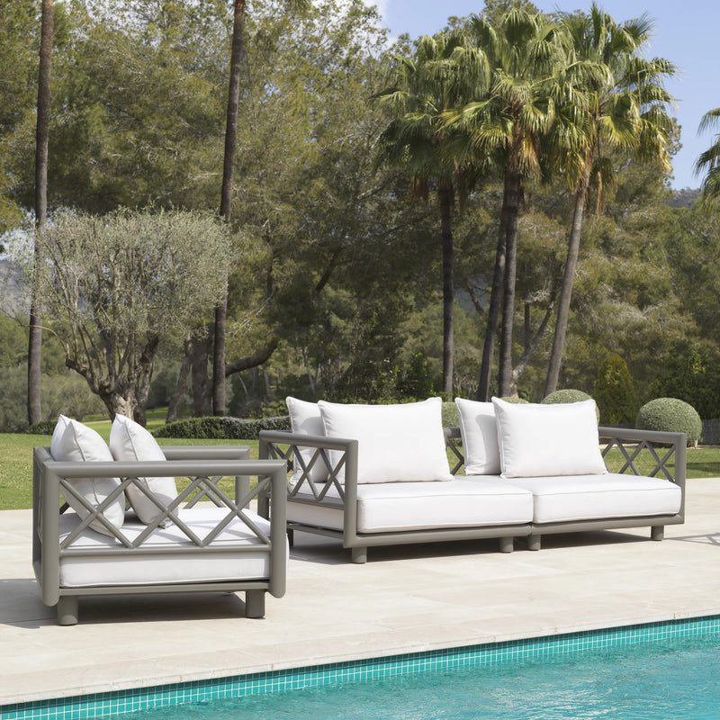 Chair Mandelieu Outdoor Greige