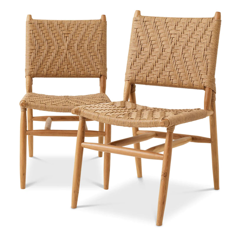 Outdoor Dining Chair Laroc Set Of 2