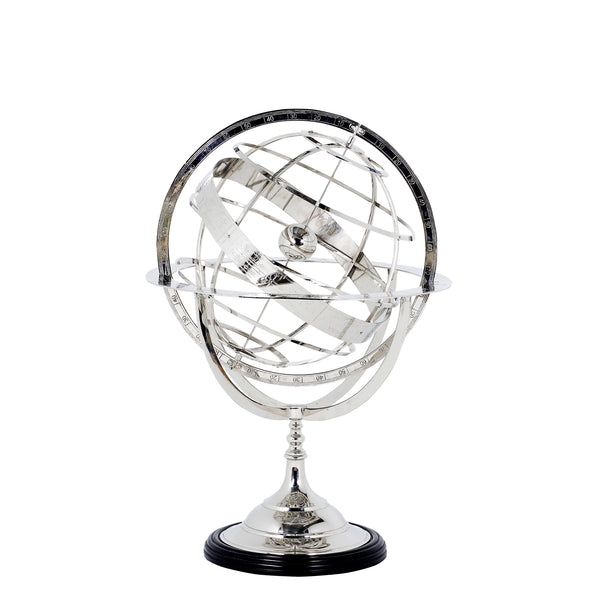 Globe nickel finish L