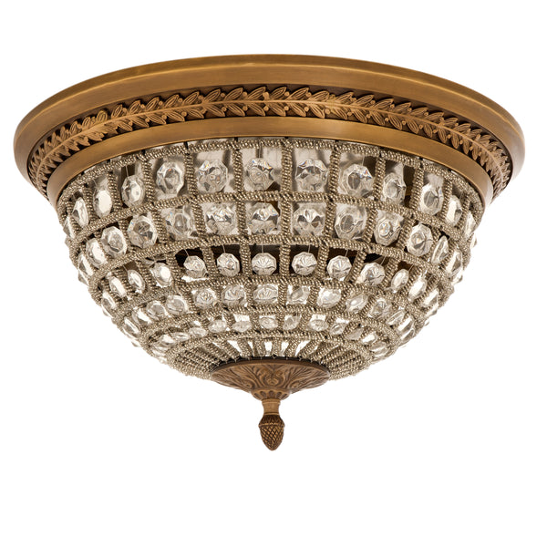 Ceiling Lamp Kasbah antique brass finish