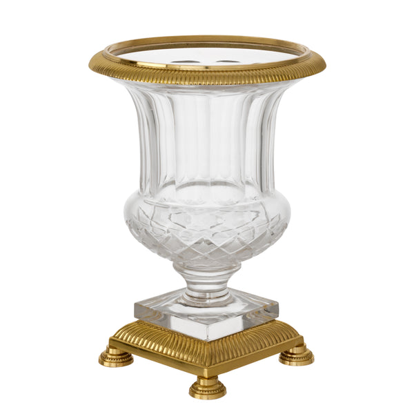 Urn Ephesius polished brass S