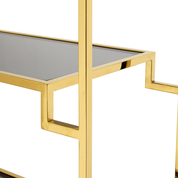Cabinet Berndorff gold finish