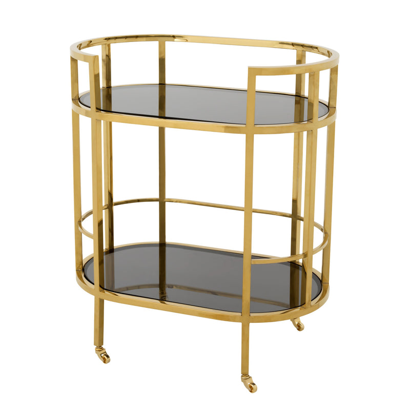 Trolley Townhouse Gold Finish