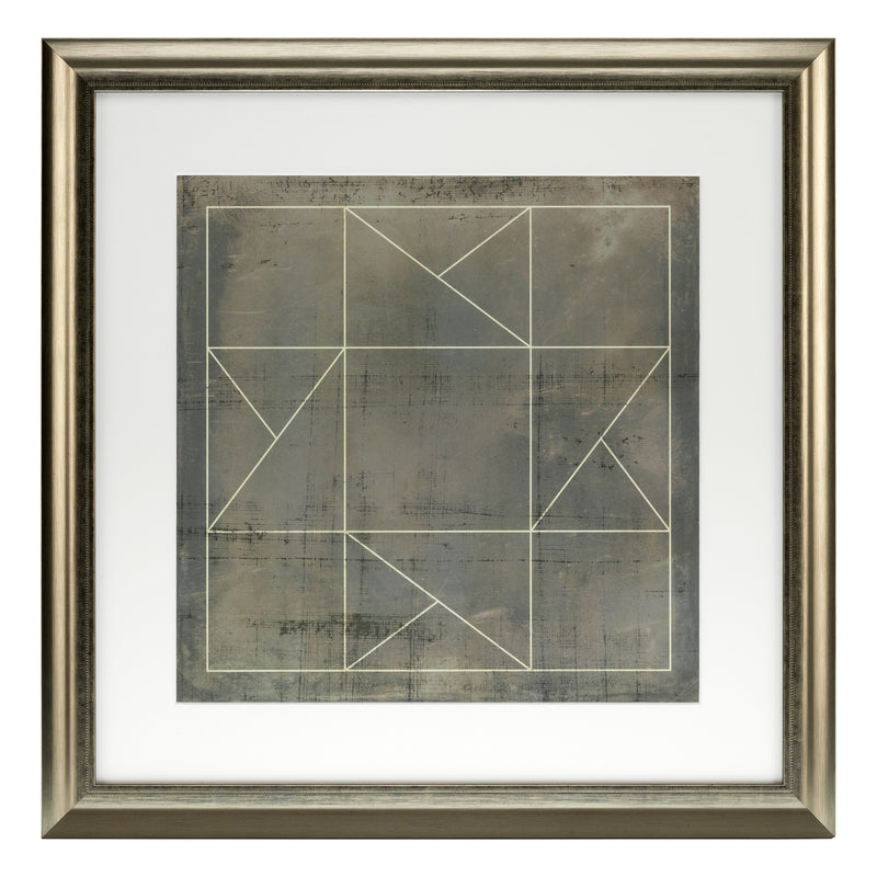 Prints Geometric Blueprints Set Of 6