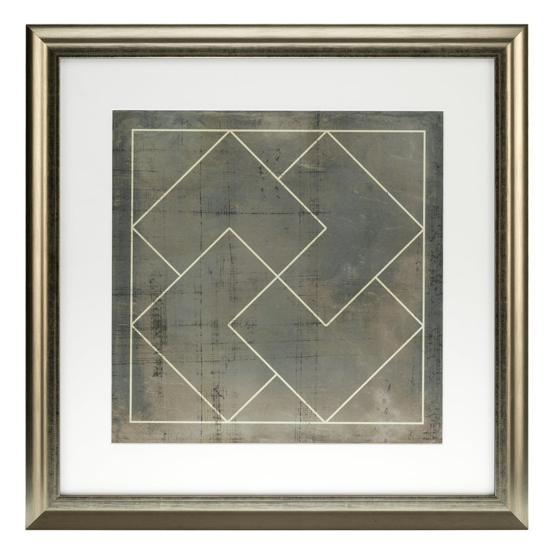 Prints Geometric Blueprints Set Of 6