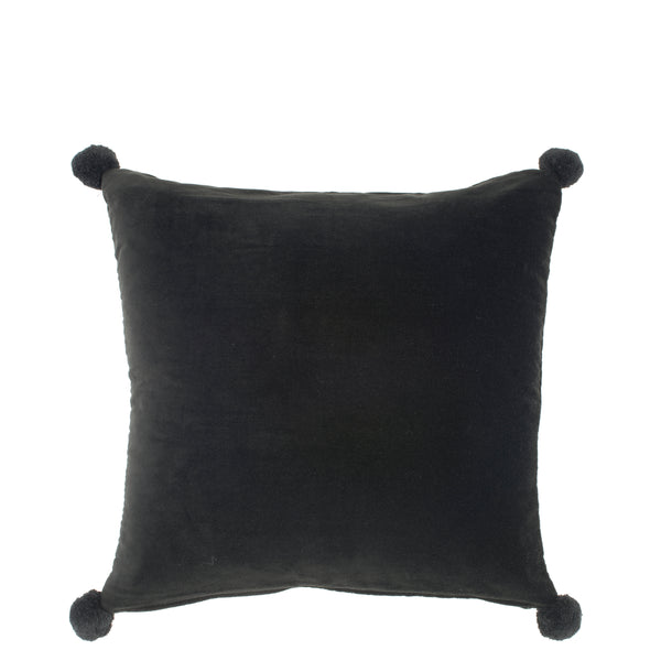 Cushion Salgado black velvet 50 x 50 cm