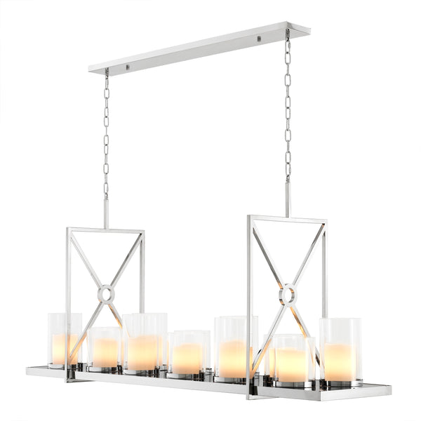 Chandelier Summit polished stainless steel