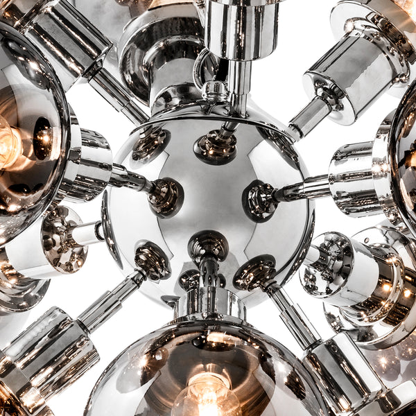 Chandelier Ludlow nickel finish