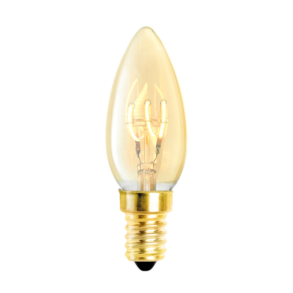 Led Bulb Goldline Candle 3W E14 Set Of 4