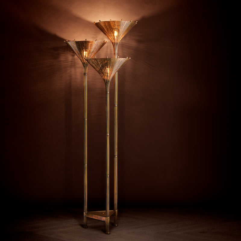 Floor Lamp Kon Tiki Triple