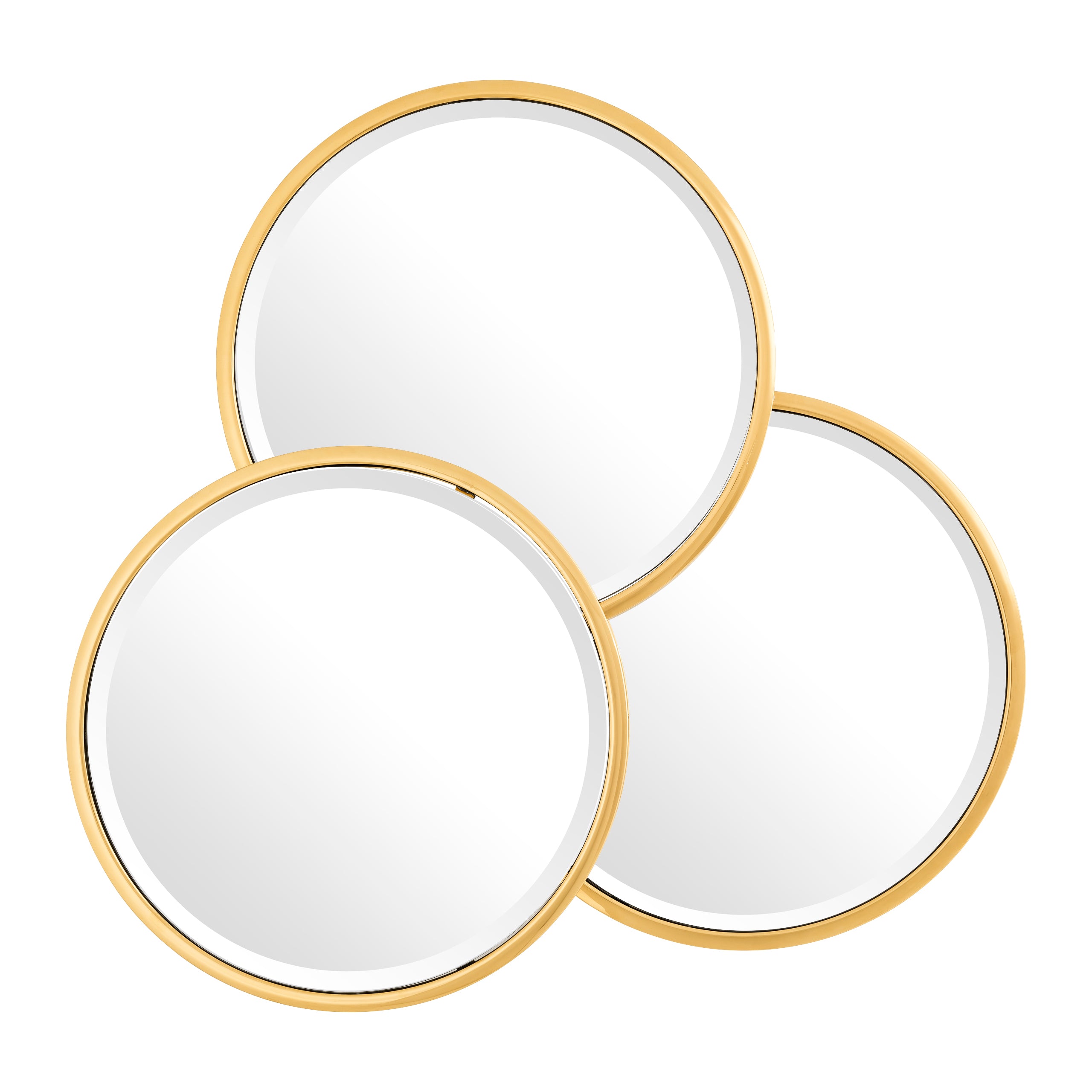 Mirror Sensation Round Gold Finish Eichholtz Amsterdam