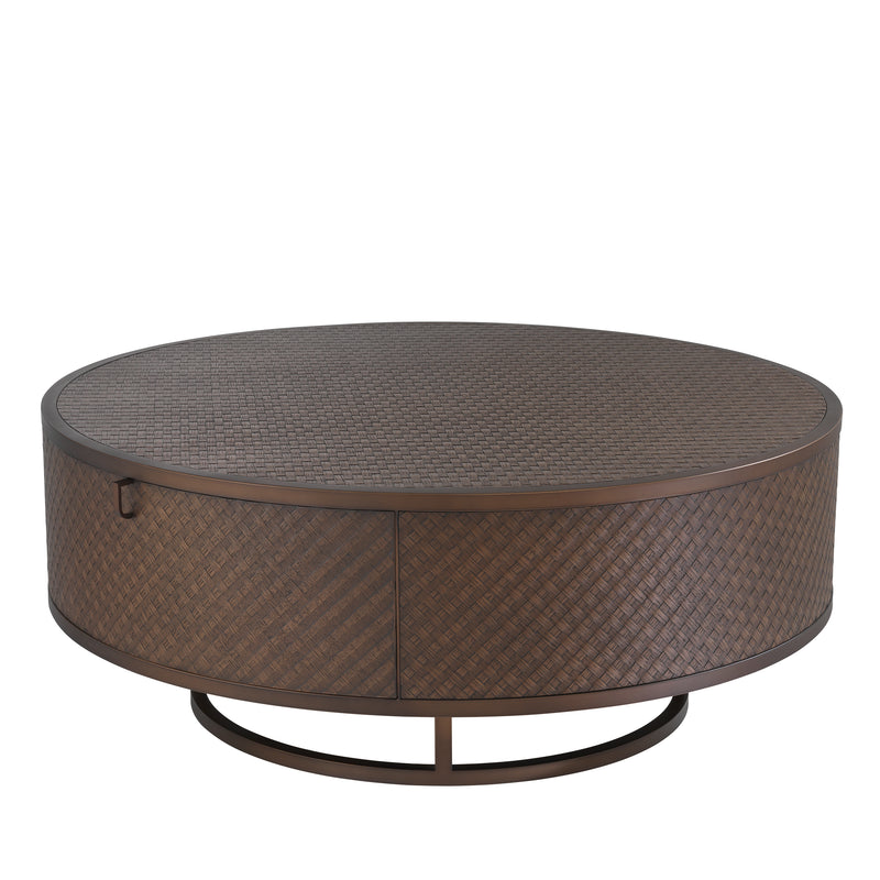Coffee Table Napa Valley Woven Oak Veneer