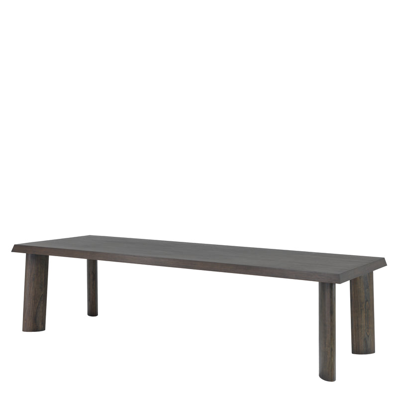 Dining Table Dune Mocha Straight Oak Veneer