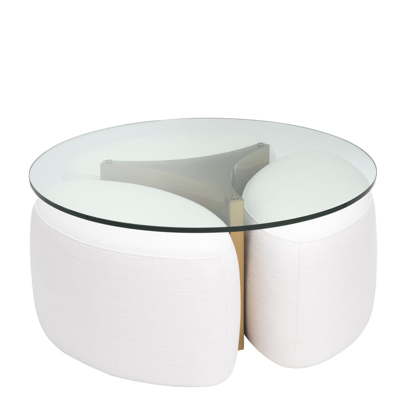 Coffee Table Modus Brushed Brass Finish
