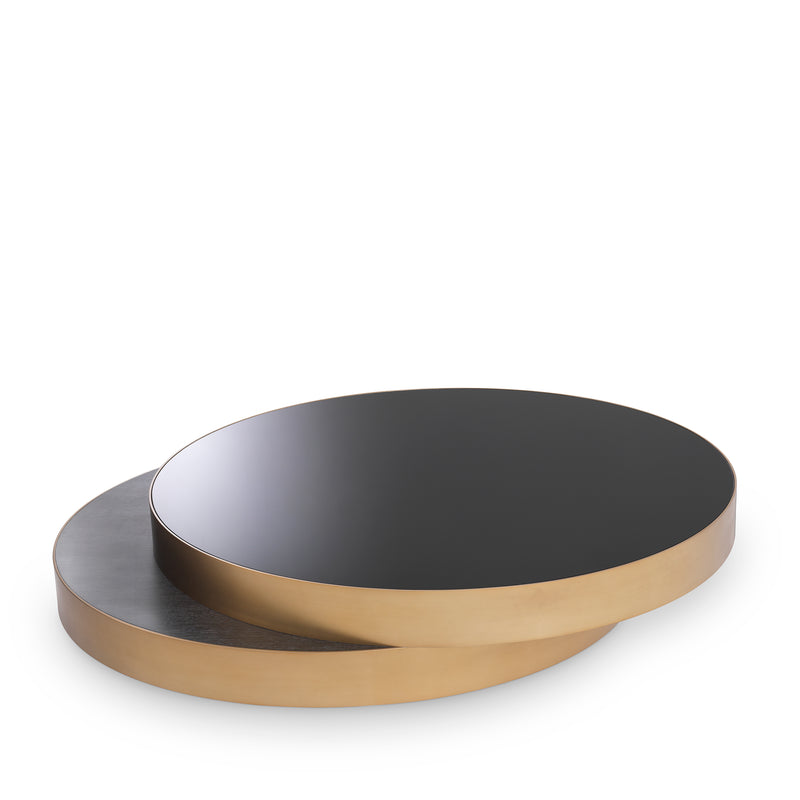 Coffee Table Griffith Brushed Brass Finish