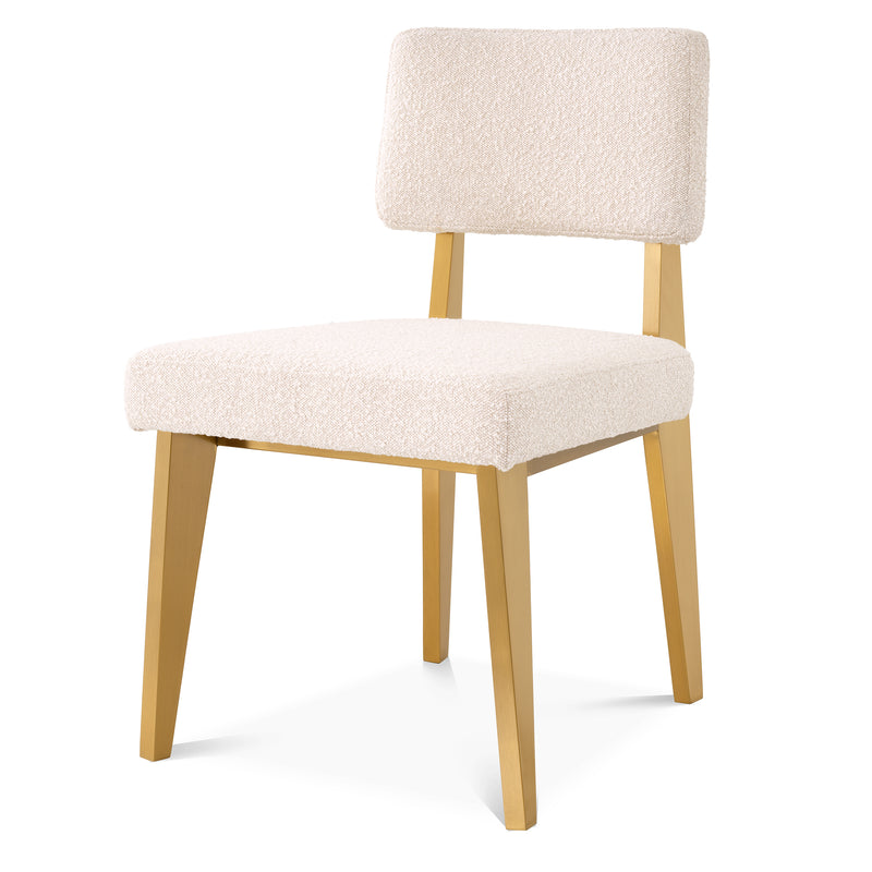 Dining Chair Sorbonne Brushed Brass Finish