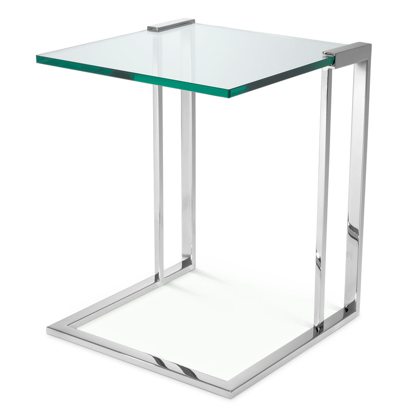 Side Table Perry Polished Stainless Steel
