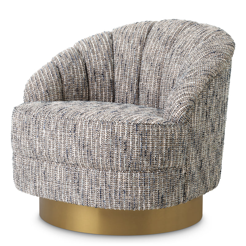 Swivel Chair Hadley Mademoiselle Blue