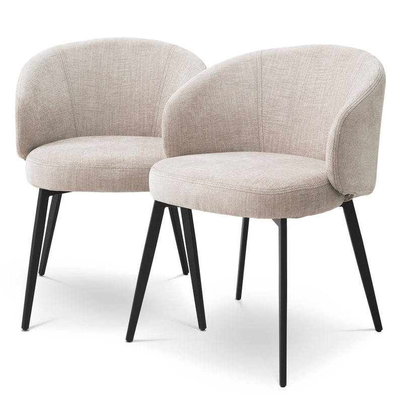Dining Chair Lloyd with arm set of 2