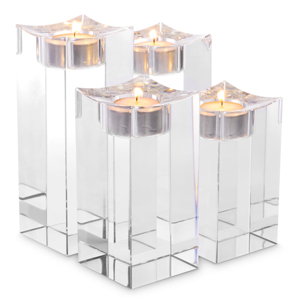 Tealight Holder Giancarlo High Set Of 4