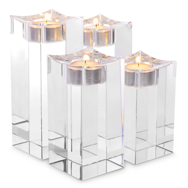Tealight Holder Giancarlo high set of 4
