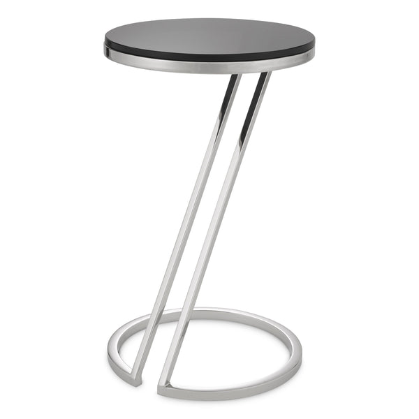 SIde Table Falcone Polished stainless steel