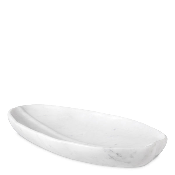 Tray Loulou White Marble