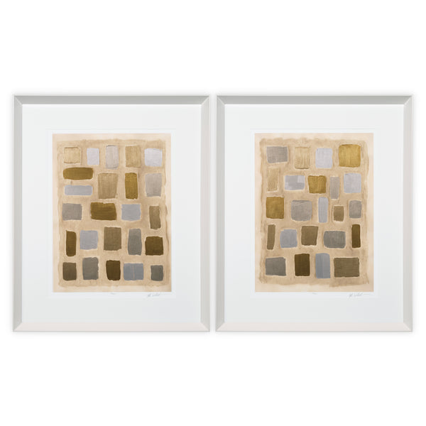 Print Sand Shaped by Michael Willett set of 2